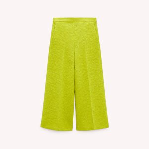Lime textured culottes (Demo)