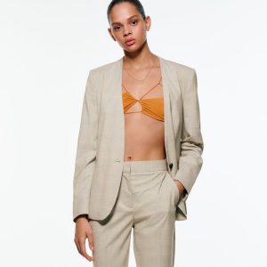 Basic check blazer (Demo)