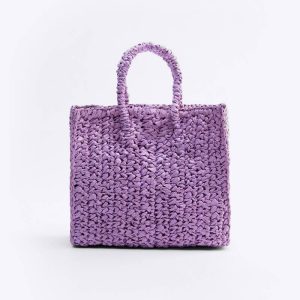 Woven violet bag (Demo)
