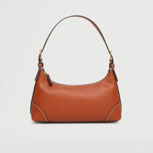 Leather effect baguette bag (Demo)