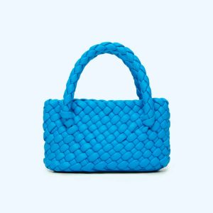 Blue braided textured bag (Demo)